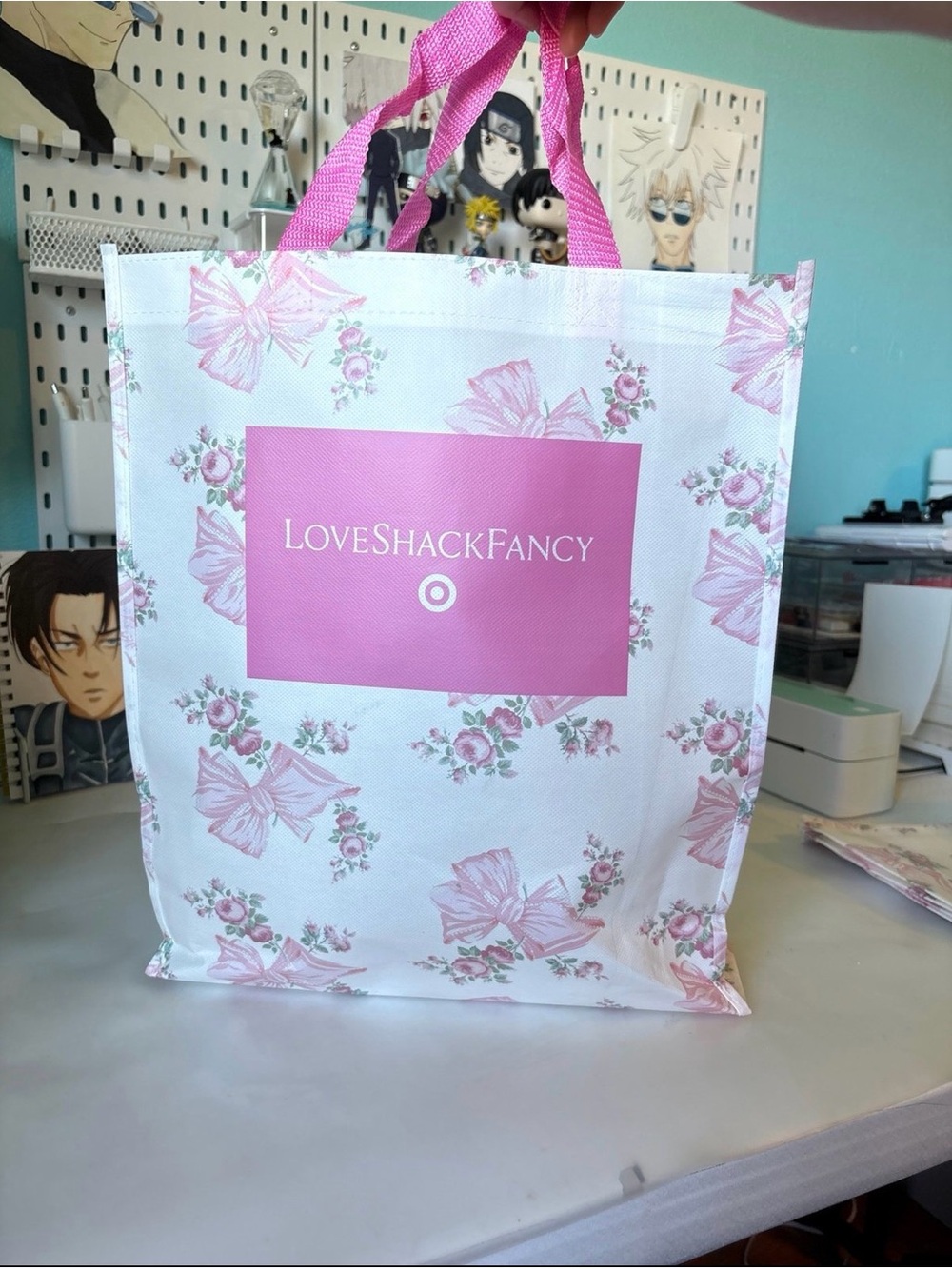 Loveshackfancy x target reusable bag limited edition